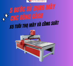 Hướng dẫn sử dụng máy đúng cách giúp X5 tuổi thọ và công suất