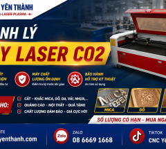 Mua máy laser CO2 thanh lý: Cách kiểm tra tuổi thọ bóng laser còn tốt