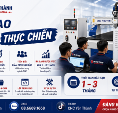 Máy CNC có khó sử dụng không? Người mới học bao lâu thì vận hành được?