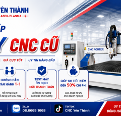 Top 5 dòng máy CNC nội thất cũ giá rẻ, chạy ổn định cho xưởng mới mở