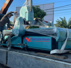 Bàn giao Máy CNC Điêu khắc, Quảng cáo cho Khách hàng Cần Thơ