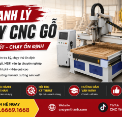 Địa chỉ bán máy CNC điêu khắc gỗ cũ uy tín tại TP HCM - Kèm gói bảo hành & Hỗ trợ kỹ thuật