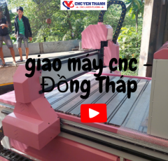 Bàn giao Máy CNC Quảng Cáo cho Khách hàng Cao Lãnh Đồng Tháp
