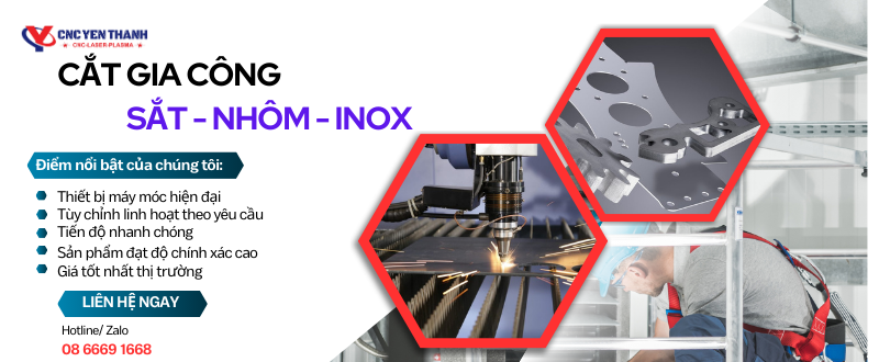 GIA CÔNG CẮT CNC ĐA DẠNG VẬT LIỆU